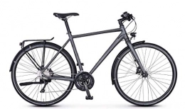 Rabeneick Fahrräder Rabeneick TS5 Shimano Deore 30-Gang Trekking Bike 2020 (28" Herren Diamant 55cm, Slate matt)