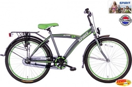 Spirit Fahrräder Spirit Alpha Jungenrad Grau-Grün 24 Zoll