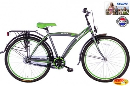 Spirit Fahrräder Spirit Alpha Jungenrad Grau-Grün 26 Zoll
