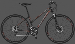SPRINT 28 Zoll Damen Mountainbike 27 Gang Sintero Plus, Farbe:schwarz, Rahmengröße:43cm