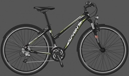 Sprint Fahrräder SPRINT 28 Zoll Damen Trekking Fahrrad 24 Gang Sintero Urban, Farbe:schwarz, Rahmengröße:48cm