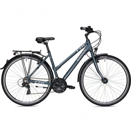 Morrison Fahrräder Trekkingbike Morrison T 1.0 28' Trapez 21G, Rahmenhhen:44, Farben:blau matt