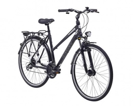 tretwerk DIREKT gute Räder Fahrräder Tretwerk Solis 2.0 Damen 28 Zoll Trekkingbike Schwarz (2020) 48 cm, M