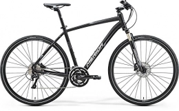 Unbekannt Fahrräder Unbekannt Herren Fahrrad 28 Zoll Trekking schwarz grau - Merida Crossway XT-Edition - 30 Gänge Kettenschaltung Crossrad