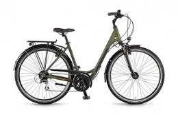 Unbekannt Fahrräder Unbekannt Winora Domingo 24 Einrohr Trekkingrad Oliv / schwarz matt RH 46 cm / 28 Zoll