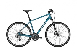 Univega Fahrräder Univega TERRENO 3.0, 21 Gang, Herrenfahrrad, Cross, Modell 2019, 28 Zoll, navyblue matt, 60 cm
