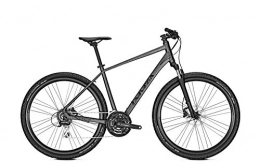 Univega Fahrräder Univega TERRENO 4.0, 24 Gang, Herrenfahrrad, Cross, Modell 2019, 28 Zoll, diamondblack matt, 60 cm