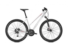 Univega Fahrräder Univega TERRENO 5.0, 27 Gang, Damenfahrrad, Cross, Modell 2019, 28 Zoll, lightgrey matt, 55 cm