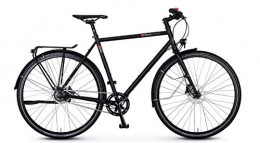 vsf fahrradmanufaktur Cross Trail und Trekking vsf fahrradmanufaktur T-500 Shimano Alfine 8-G Disc Trekking Bike 2020 (28" Herren Diamant 57cm, Ebony matt)