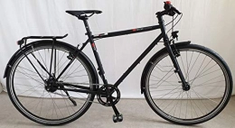 vsf fahrradmanufaktur Fahrräder vsf fahrradmanufaktur T-500 Shimano Alfine 8-G V-Brake Trekking Bike 2020 (28" Herren Diamant 52cm, Ebony matt)
