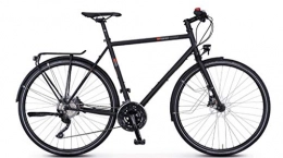 vsf fahrradmanufaktur Cross Trail und Trekking vsf fahrradmanufaktur T-500 Shimano Deore 30-G Disc Trekking Bike 2020 (28" Herren Diamant 67cm, Ebony matt)