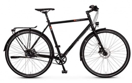 vsf fahrradmanufaktur Fahrräder vsf fahrradmanufaktur T-700 Shimano Alfine 11-G Disc Gates Trekking Bike 2021 (28" Herren Diamant 52cm, Ebony Matt (Herren))