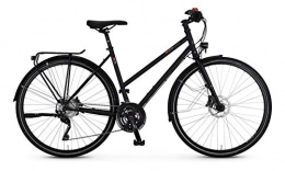 vsf fahrradmanufaktur Cross Trail und Trekking vsf fahrradmanufaktur T-700 Shimano Deore XT 30-G Disc Trekking Bike 2021 (28" Damen Trapez 60cm, Ebony Matt (Damen))