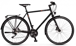 vsf fahrradmanufaktur Fahrräder vsf fahrradmanufaktur T-700 Shimano Deore XT 30-G Disc Trekking Bike 2021 (28" Herren Diamant 57cm, Ebony Matt (Herren))