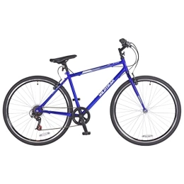 Wildtrak Fahrräder Wildtrak - Stahl-Trekkingfahrrad, Erwachsene, 700C, 6-Gang - Blau