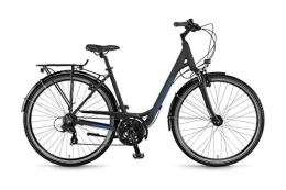 Unbekannt Fahrräder Winora Domingo 21 Unisex Trekking Fahrrad schwarz / blau 2019: Größe: 46cm