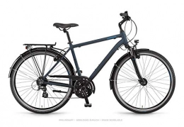 Winora Fahrräder Winora Domingo 24HS Trekking Bike 2019 (60cm, Darkblue / Schwarz matt Herren)
