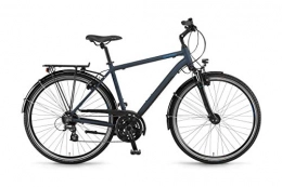 Winora Fahrräder Winora Domingo 24HS Trekking Bike 2020 (52cm, Darkblue / Schwarz matt (Herren))