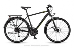 Winora Fahrräder Winora Domingo 27Disc Trekking Bike 2019 (52cm, Schwarz matt Herren)