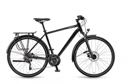 Winora Fahrräder Winora Domingo 30 Disc Trekking Bike 2021 (28" Herren Diamant 60cm, Onyxschwarz (Herren))