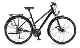 Winora Fahrräder Winora Domingo 30Disc Trekking Bike 2019 (28" Damen Trapez 48cm, Onyxschwarz Damen)