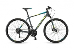 Winora Fahrräder Winora Mountain Bikes Dakar Herren 28'' 27-G Deore Mix 17 / 18 Winora Grey / Yellow / Aqua matt 56