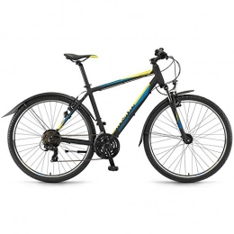 Unbekannt Fahrräder Winora Mountain Bikes Grenada Herren 28'' 21-G TY300 17 / 18 Winora Black / Aqua / Lime matt 51