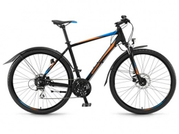  Fahrräder Winora Mountain Bikes Samoa Damen 28'' 24-G Acera 17 / 18 Winora blk. / orange / Blue matt 41