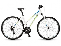 Unbekannt Fahrräder Winora Mountain Bikes Senegal Damen 28'' 21-G TY300 18 Winora White / Cyan / Lime 51