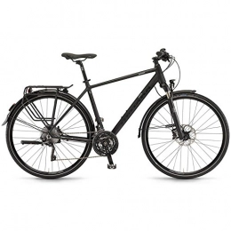 Unbekannt Fahrräder Winora Stadtfahrrad Oregon Herren 28'' 30-G XT 17 / 18 Winora Black / Grey matt 64