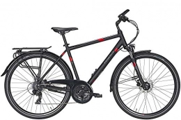 ZEG Fahrräder ZEG Pegasus Solero SL Disc Herrenfahrrad 24 Gang Trekkingrad 2020, Farbe:schwarz, Rahmenhöhe:48 cm