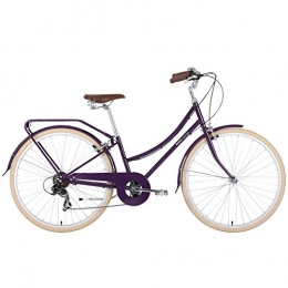Bobbin Fahrräder Bobbin Brownie Damenfahrrad, Damen, Brownie, Púrpura (Blackcurrant Brillo), 40 cm