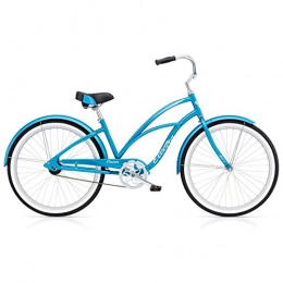 Electra Fahrräder ELECTRA Damen Fahrrad Cruiser Lux 1 Beachcruiser, Metallic Blau, 1 Gang, 26", 513279