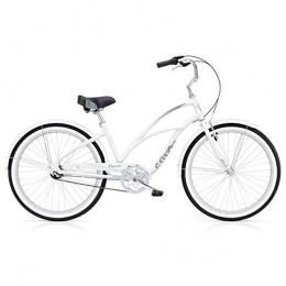 Electra Fahrräder ELECTRA Damen Fahrrad Cruiser Lux 3i Beachcruiser, Weiß, 3 Gang, 26", 539874