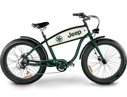 Jeep Fahrräder Jeep Cruise E-Bike CR 7004, 26' Laufräder, 7-Gang Shimano Megarange Kettenschaltung, Green