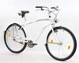 tretwerk DIREKT gute Räder Fahrräder tretwerk DIREKT gute Räder Leader 26" Cruiser Easy Rider Weiss 48 cm (2020)