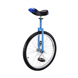 AHAI YU Einräder AHAI YU Erwachsene Einräte mit 24-Zoll-Rad, höhenverstellbar, knappsichere Berges Balance Bike-Radfahren, für Anfänger / Fachleute (Color : Blue)