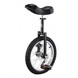 AHAI YU Fahrräder AHAI YU Kinder / Erwachsene / Teenager Einrad, knappsichere Reifenbilanz Radfahren, mit Legierungsrand & Ständer, Radfahrradlast 150kg / 330 £ (Color : Black, Size : 20INCH)