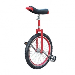 AHAI YU Fahrräder AHAI YU Wettbewerb Unicycle Balance Robuste Einräder für Anfänger / Jugendliche, mit dichtem Butyl-Reifenrad Radfahren Outdoor-Sport-Fitness-Übungsgesundheit (Color : RED)