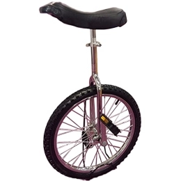 CukyI Einräder CukyI 20-Zoll-Einrad für große Kinder / Erwachsene, verstellbares Outdoor-Einrad mit robustem Stahlrahmen und Leichtmetallfelgenrad, bestes Geburtstagsgeschenk, langlebig (20 Zoll Silber)