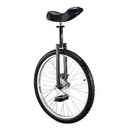 CukyI Fahrräder CukyI 24 Zoll rutschfestes Rad, Einrad, Mountainbike, Reifen, Radfahren, selbstausgleichende Übung, Balance, Radfahren, Outdoor-Sport, Fitness, Übung, langlebig (schwarz)