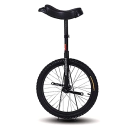 CukyI Fahrräder CukyI Extra großes 24-Zoll-Einrad für Erwachsene für große Menschen mit Einer Körpergröße von 160–190 cm (63–77 Zoll), schwarz, robuster Stahlrahmen und langlebige Leichtmetallfelge