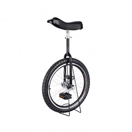 DWXN Einräder DWXN Unicycle-Reifen Chrom-Unicycle-Rad-Trainingsart Radfahren mit Stand Radfahren Outdoor-Sport-Fitness-Übung Gesundheit black-18inch