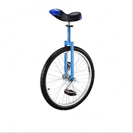 MMRLY Fahrräder Einrad 24" Rad Traine Einstellbare Skidproof Reifen Gleichgewicht Radsport für Erwachsenen Übung Kinder Competitive Unicyclesuitable für Höhe von 1, 75 Metern und mehr, Blau