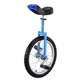 Lhh Fahrräder Einrad Balance Fahrrad Einrad für Zuhause und Fitness Fitness, Fun Herren Einrad mit Rutschfesten Mountain Reifen, Blau, 150 Kg Last (Size : 20inch)