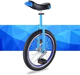 CukyI Einräder Einrad Fahrrad Einrad mit gerändeltem, rutschfestem Sitzrohr, Einrad, breitere und Dicke Reifen, Trainer-Einrad für Erwachsene, humanisiertes Design, verstellbares Sattelrad-Trainer-Einrad, für K