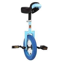CukyI Fahrräder Einrad für Kinderanfänger, kleines 12-Zoll-Einrad für 5-jährige Kinder / Kinder / Jungen / Mädchen, bestes Geburtstagsgeschenk, 4 Farben (Farbe: Blau, Größe: 12-Zoll-Rad), langlebig (blaues 12-Zoll-Rad