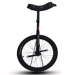Einrad Große 24'' Einräderfür Erwachsene/Große Kinder/Männer Teenager, Verstellbares Einrad für Profis, Last 150kg (Color : Black)