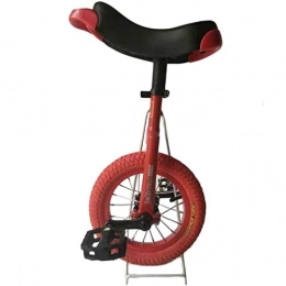 Einrad Fahrräder Einrad Kinder Kinder Klein 12-Zoll-Rad, Benutzergröße 70cm - 115cm, Selbstausgleichende Übung Radfahren, Alufelge (Color : Red, Size : 12"×2.125" Tire)