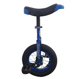 JLXJ Einräder Einrad Klein 12"Rad Einrad für Kinder Jungen Mädchen, Für Starter Anfänger Einrad, für 4-8 Jahre Alt Kleine Kinder, Metallrahmen Und Bequemer Sitz (Color : Blue)